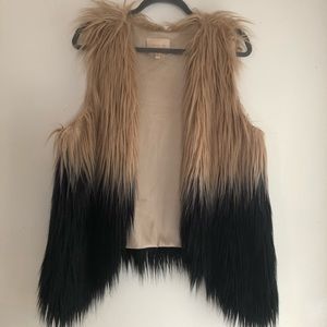 Faux-Fur Shaggy Vest